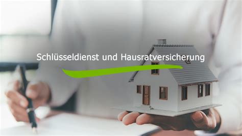 Der bayerische Schlüsseldienst für den Hausratsversicherungswechsel